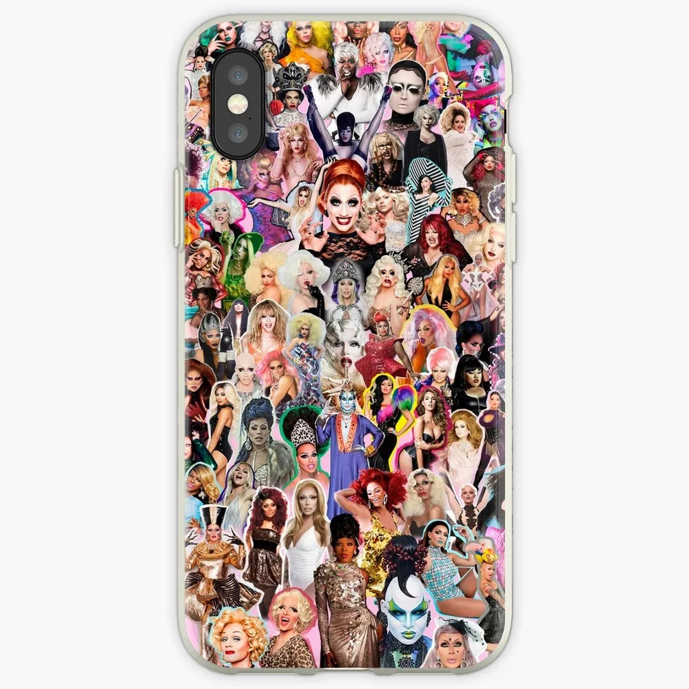 Чехол Rupaul queen IpSoft для iPhone 7 8 6 6s Plus 5S 4 силиконовый прозрачный чехол X Xs 11 Pro Max