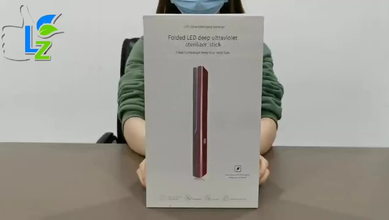 

Hot selling portable home Uv sterilizer for operating room handheld mobile small led uvc light lamp