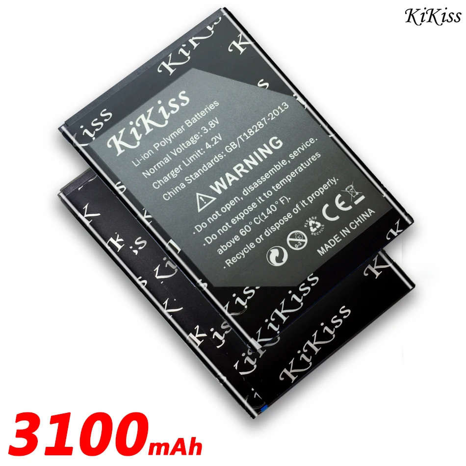Большой аккумулятор 3100 мАч для Alcatel One Touch Pop 2 5042d C7 7040 OT-7040 OT-7040D/TCL J720T J726T TLI020F1 TLI020F2 +