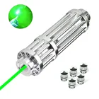 Охотничья высокомощная зеленая и красная лазерная указка G017 длиной 5000 нм, фонарик с лазерной головкой и батареей