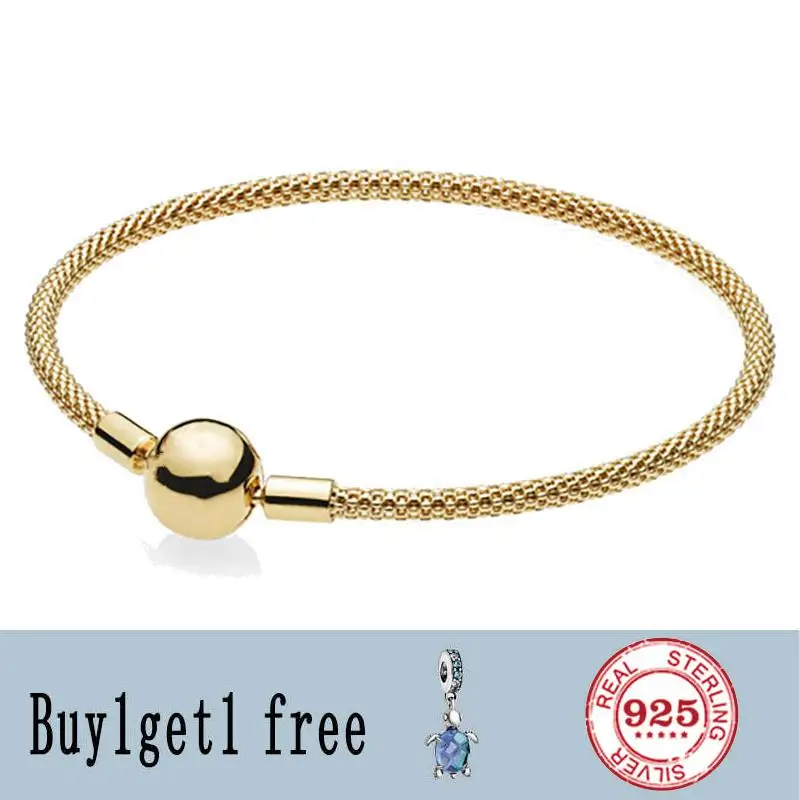 

Authentic original logo 100% 925 sterling silver pan bracelet for women fashion luxury snake bracelet jewelry