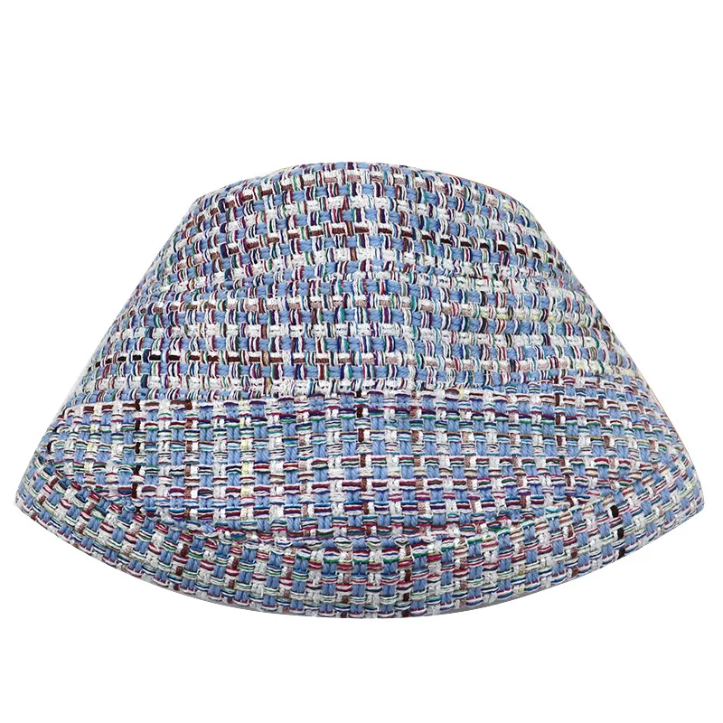 2020 autumn and winter bear knitting fisherman hat Japanese hat hat female sunscreen sunscreen knitted big hat