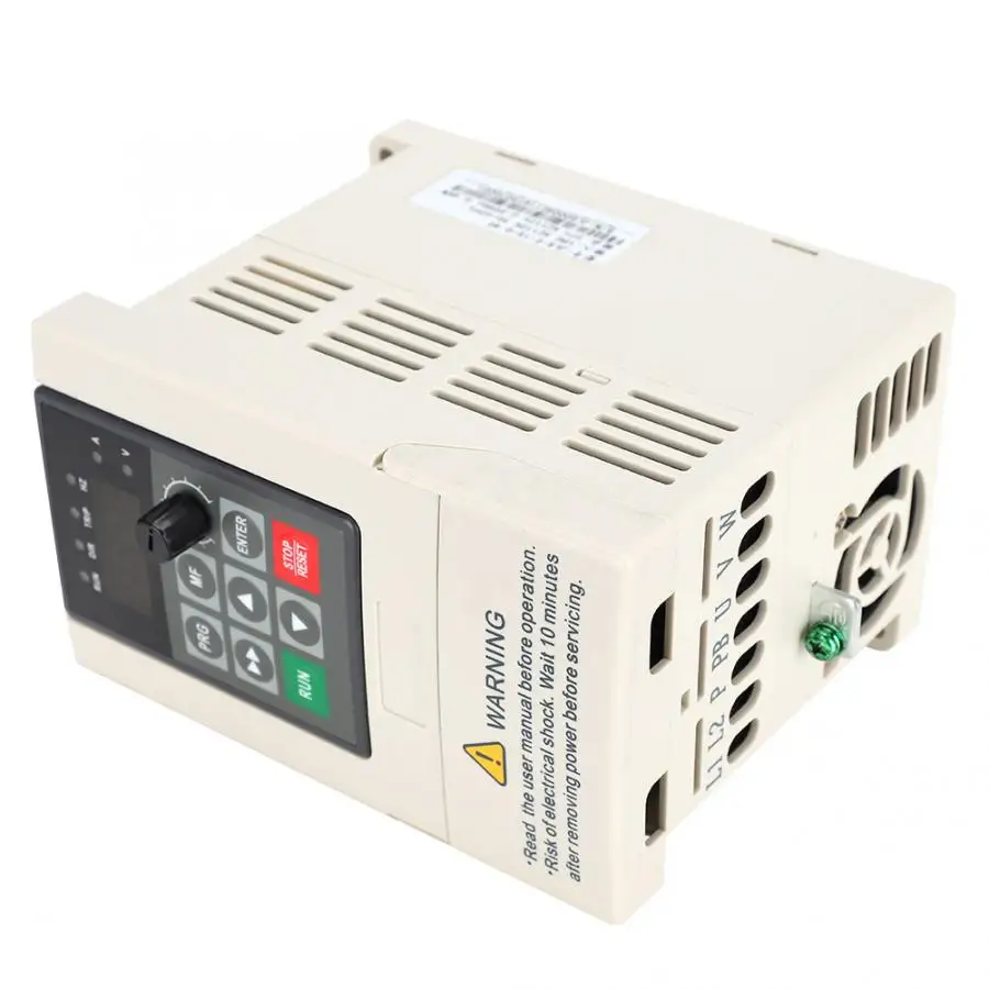 110V 0.4KW 5A VFD преобразователь частоты однофазный вход 3 фазный выход PAM Инвертор управления