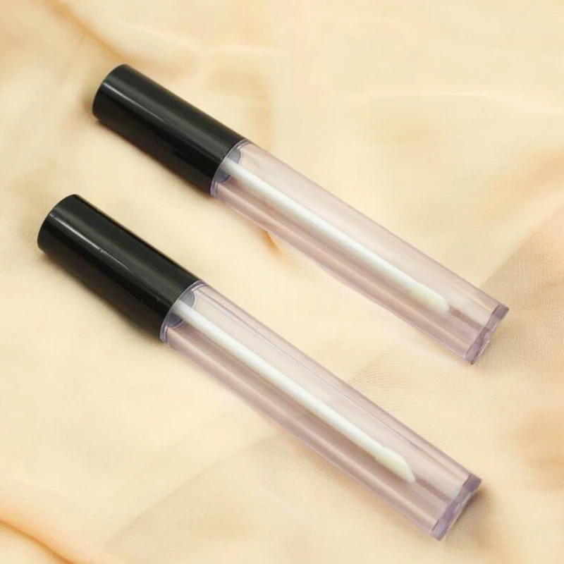 

50 pcs 10ML Refillable Lip Gloss TubesClear Plastic Empty Make up DIY Lip Gloss Containers With dispenser and funnel Makeup Tool
