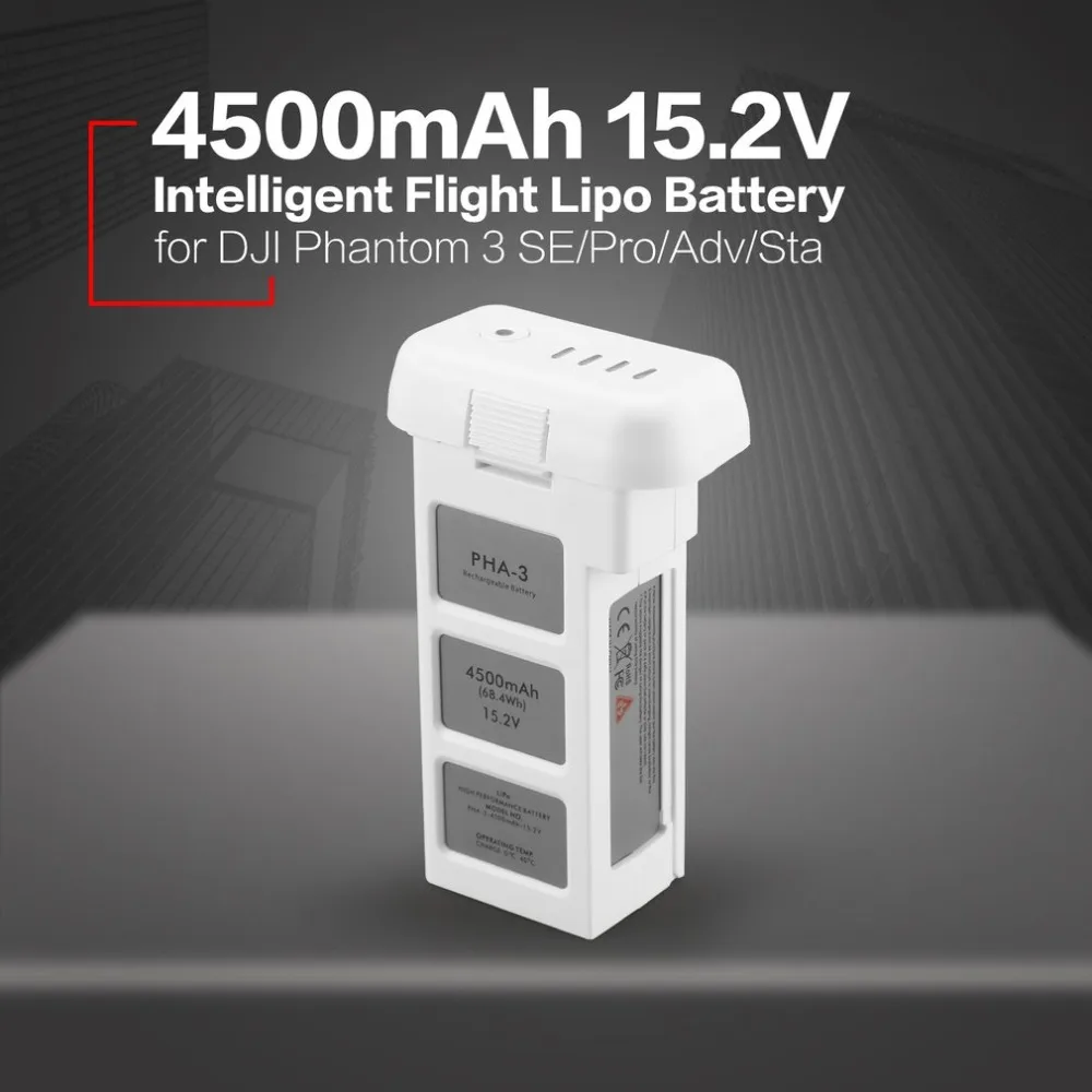 4500mAh 15,2 V 4S интеллектуальная летная LiPo батарея с безопасной сумкой для DJI Phantom 3 SE профессиональный высокотехнологичный стандарт RC Дрон