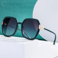 trendy fashion womens sunglasses square frame street shoot eyeglasses mens luxury design eyewear uv400 pc female sun glasses