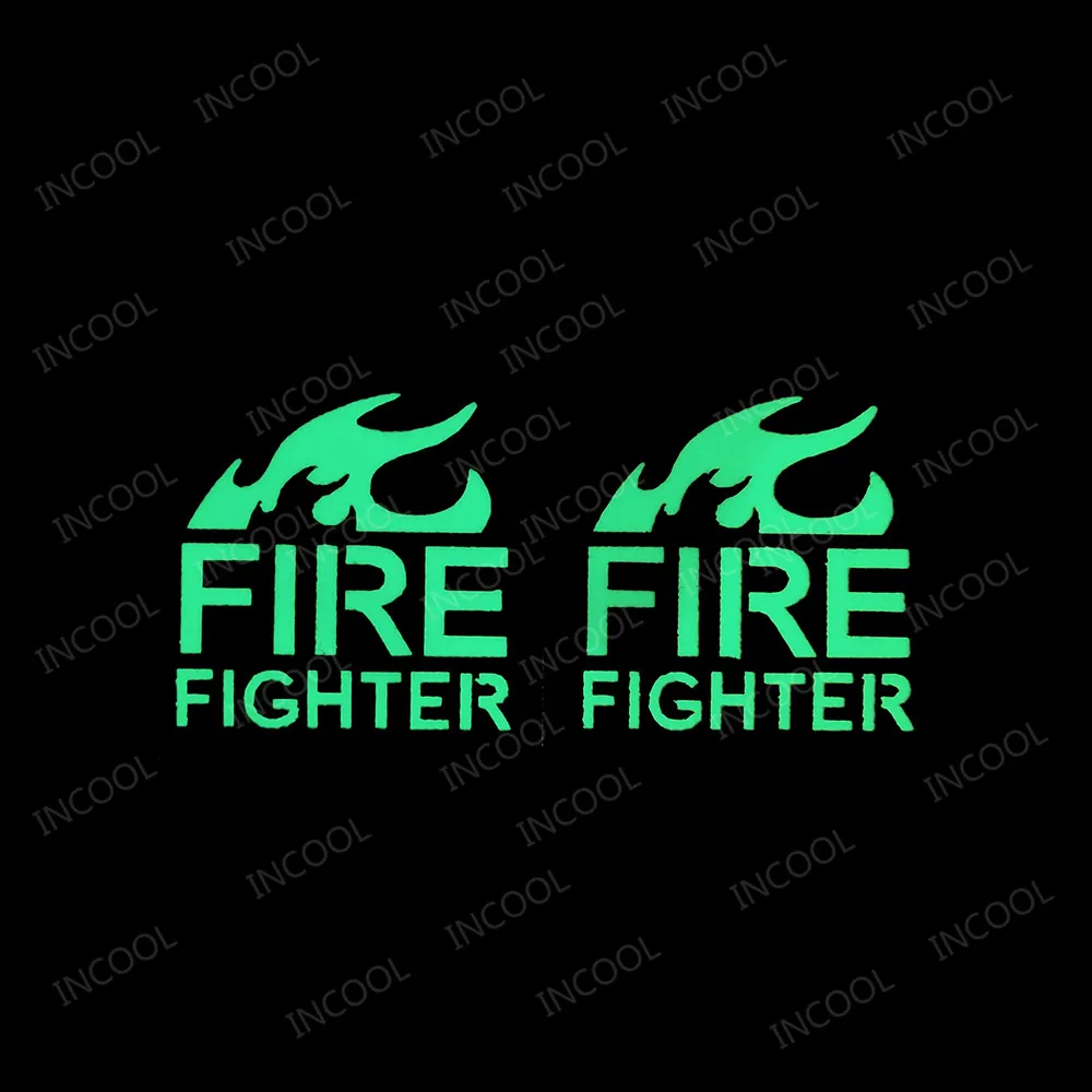 Светоотражающие светятся в темноте огонь нашивка истребитель аварийно