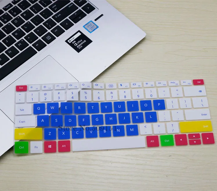 Candy blue 13,9 дюймов силиконовая для ноутбука клавиатура защитная кожа чехол для HUAWEI MateBook X Pro 13," ноутбук - Цвет: Candy blue