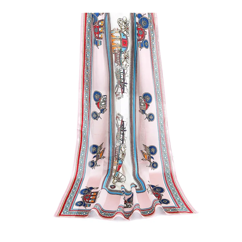 

★Shanghai story flagship store counter same silk scarves women spring autumn thin shawl mulberry silk scarves versatile