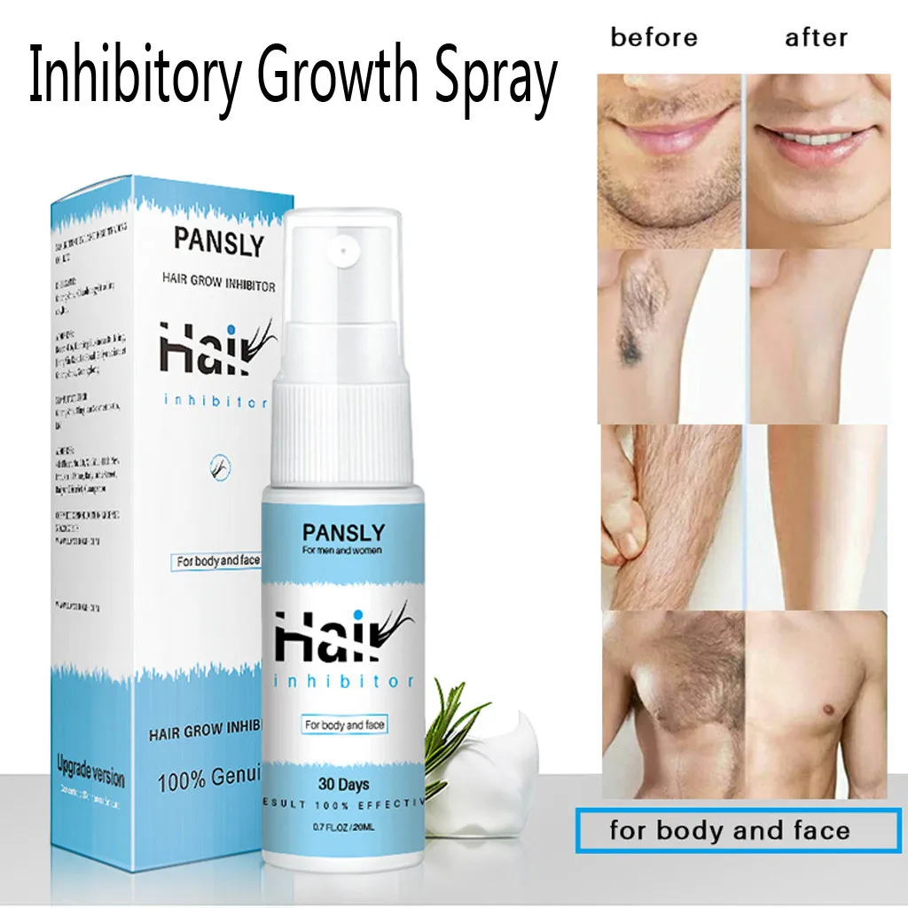 Натуральный спрей для удаления волос ингибитор роста сыворотка предотвращения