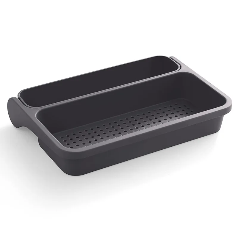 Складная сливная корзина для мытья овощей настенная кухонная раковина SLC88|Полки