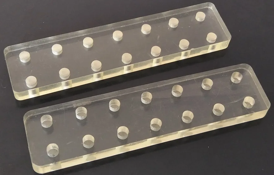 1 шт акриловые держатели для тату-машинок трубки держатель стенд 14 отверстий Storeage