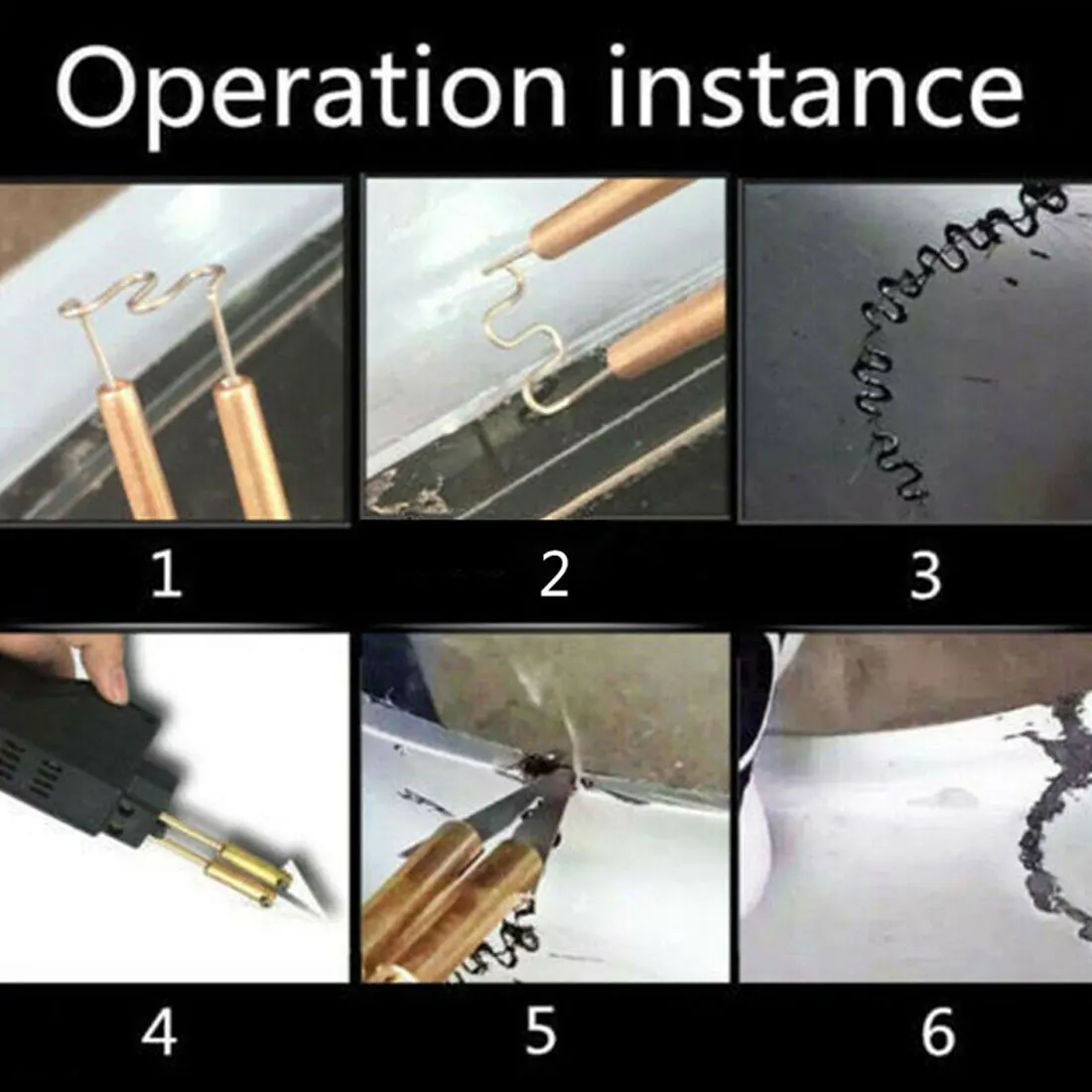 

Hot Stapler Wave Staples 100Pcs/500Pcs Bumper Car Repair Tools For Plastic Welder Repair Melt Welding Machine 0.8/0.6mm