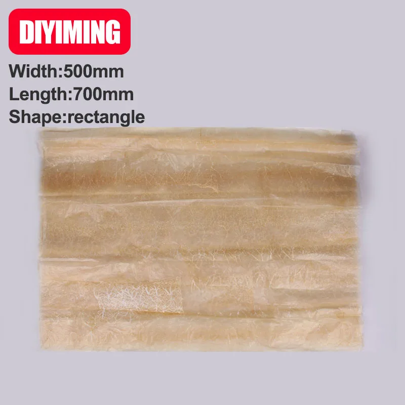 10 шт для хот-догов Крышка чехла большой колбасы упаковка корпус 500*700 мм листы