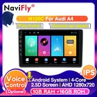 Автомобильный мультимедийный видеоплеер Navifly, Android 4-ядерный процессор для Audi A4 B8 S4 B6 B7 RS4 8E 8H B9 Seat Exeo 2002-2008 DSP 4G с gps