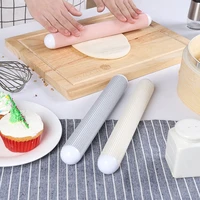abs plastic non stick kitchen pin fondant dumpling skin bread dough roller decorating tools baking accessories