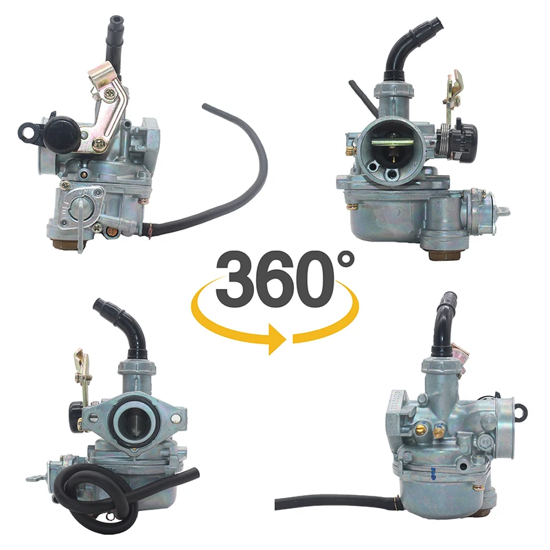 Hand Choke PZ19 19mm Carb Carburetor For 70cc 90cc 110cc Motorcycle Pit Dirt Bike Quad Enduro Off road Go Kart ATV | Автомобили и