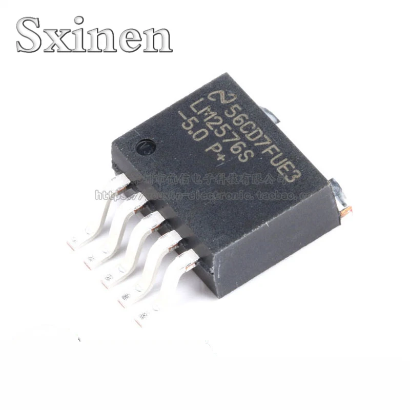 

10PCS SMD LM2576S-5.0 Chip DC/DC Converter 3A TO-263