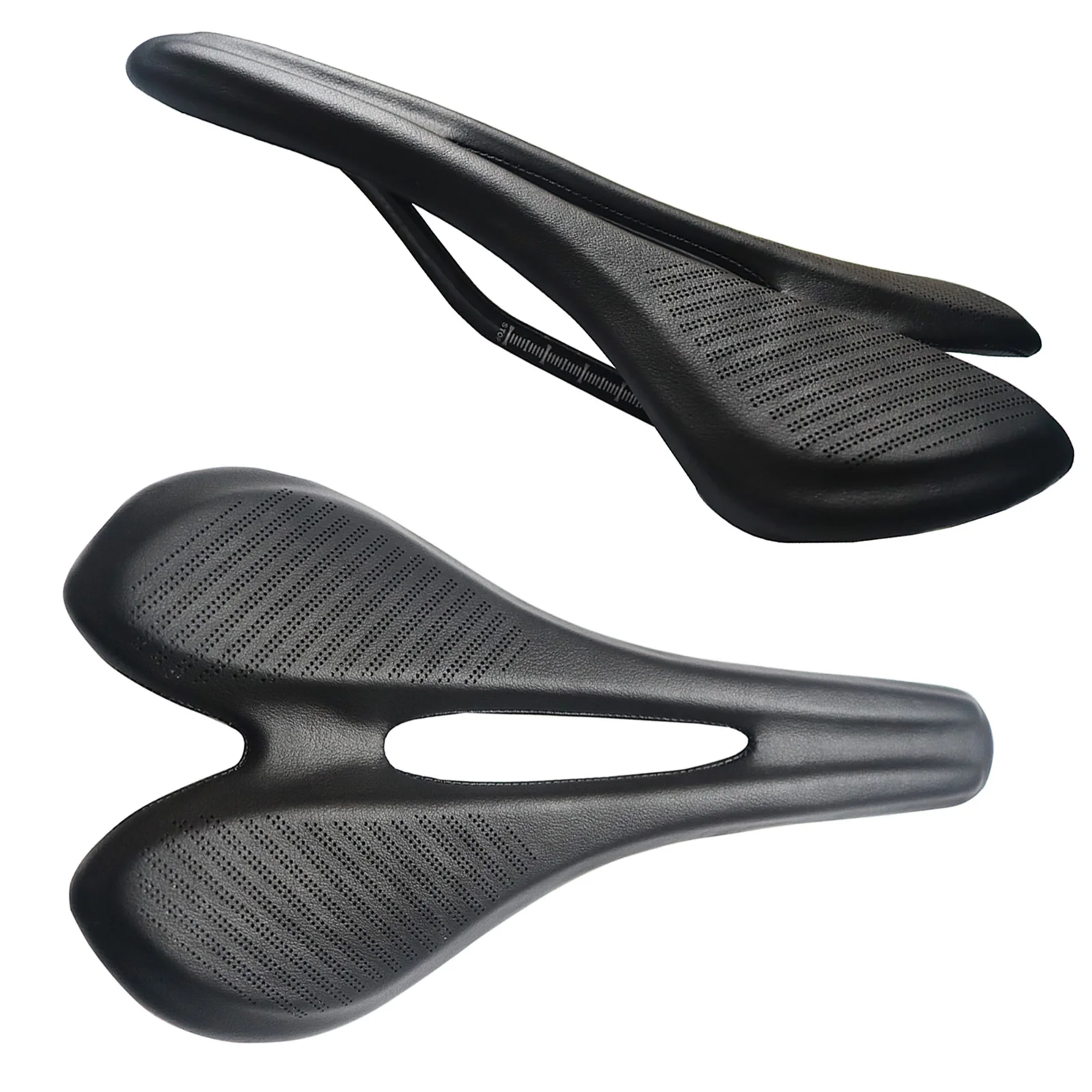 

2021 new carbon fiber road MTB leather saddle 3K carbon base ultra leather bicycle seat road bicycle leather seat