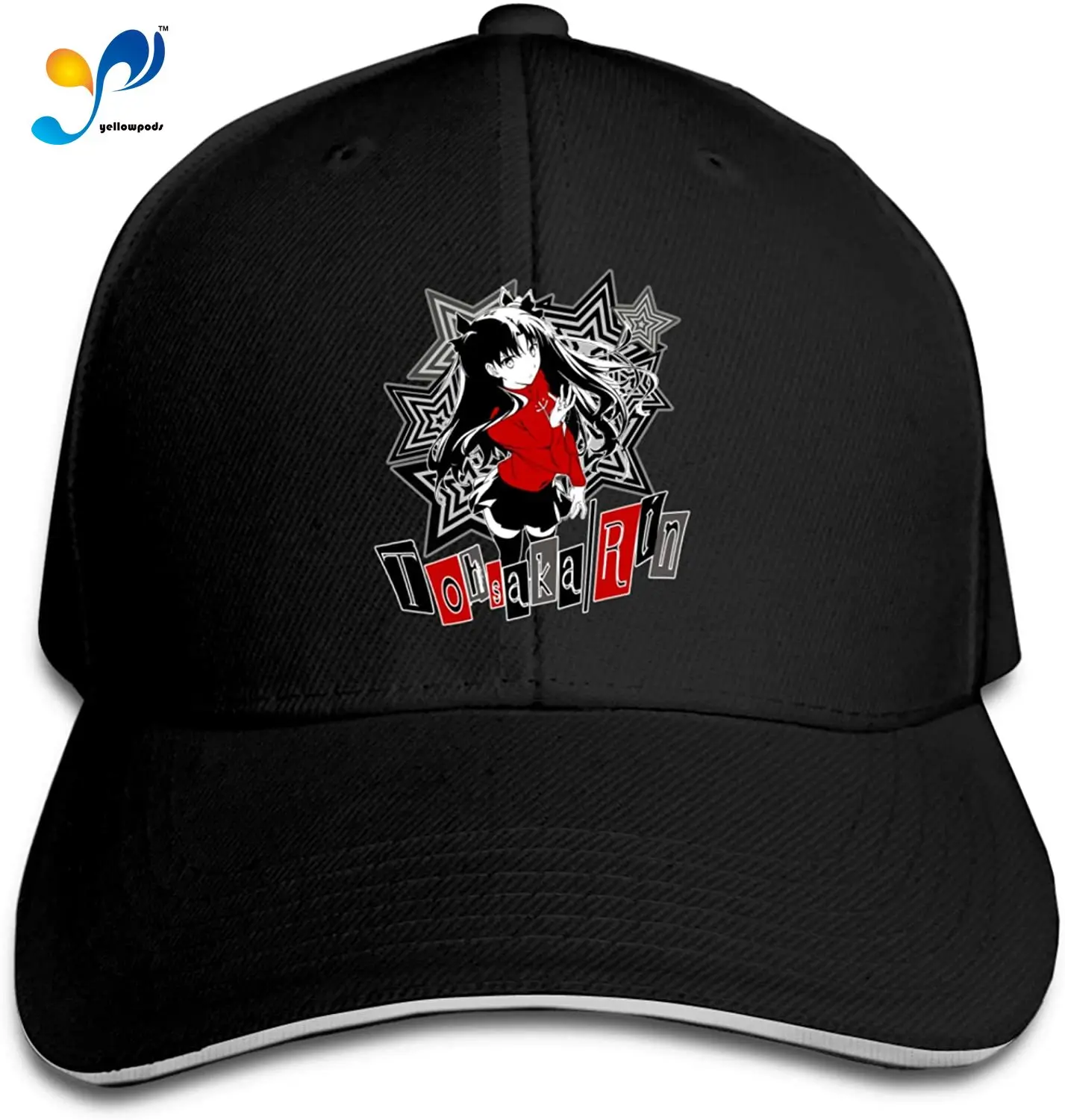 

FA-Te Stay Ni-GHT Unisex Sandwich Baseball Cap Adjustable Snapback Hat Casquette
