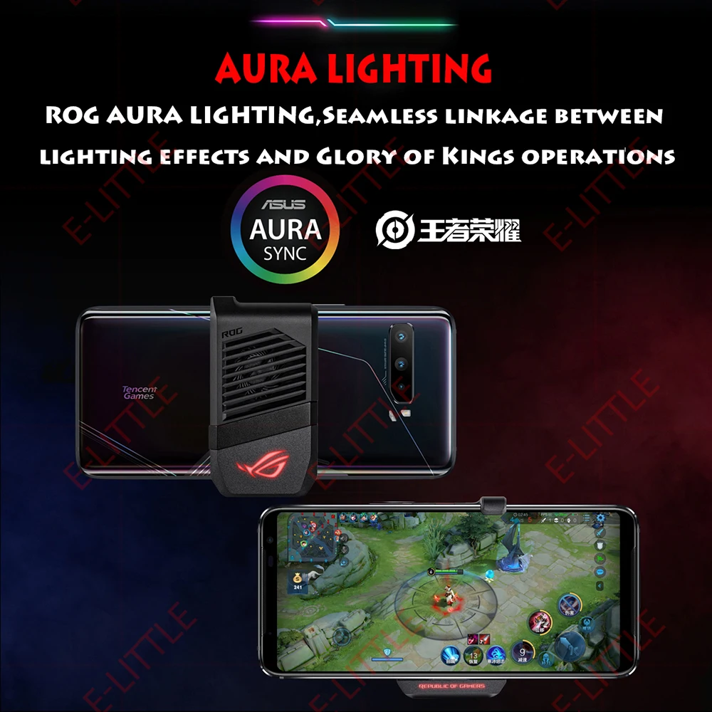 Оригинальный кулер для ASUS ROG 3 phone AeroActive охлаждающий вентилятор радиатор док