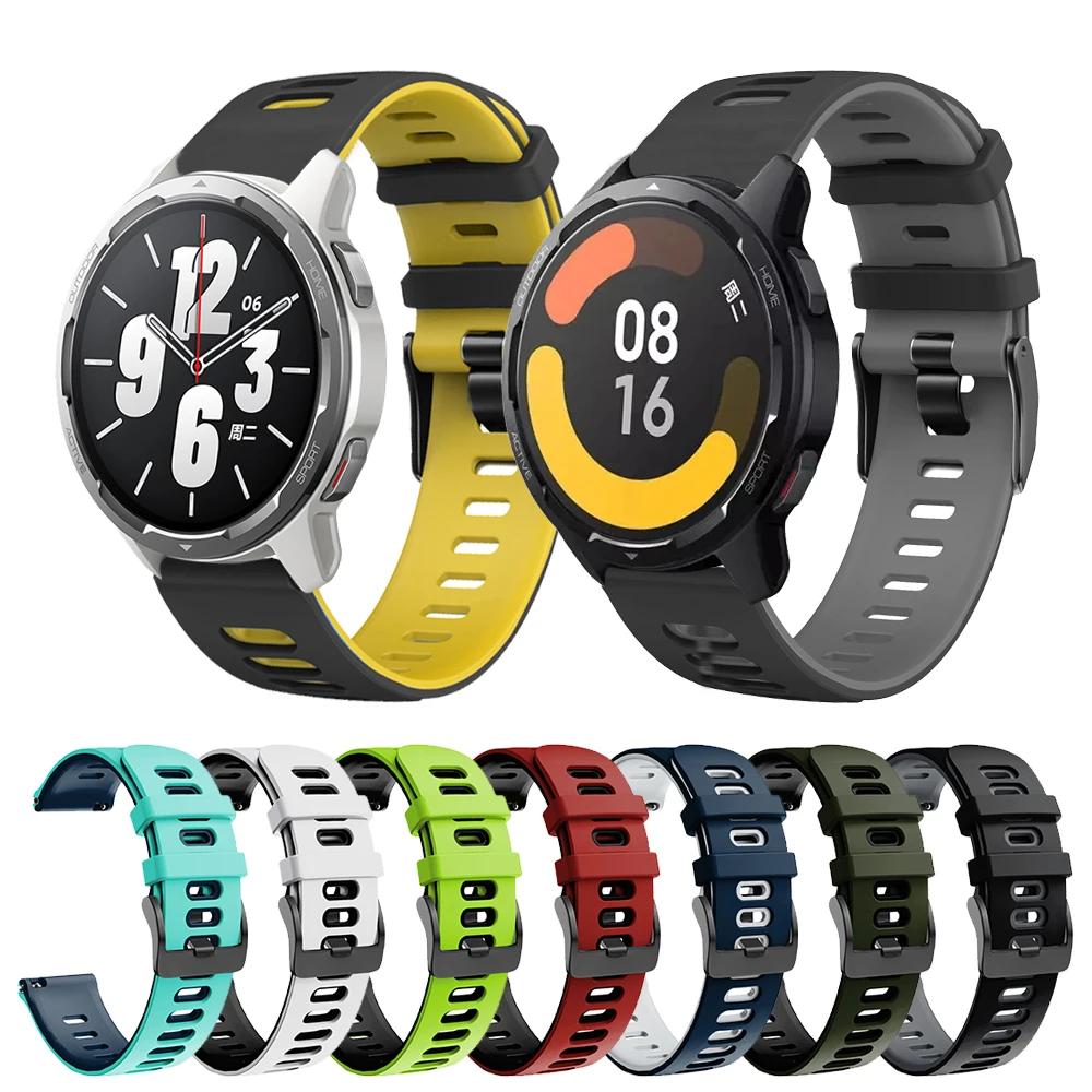 Спортивный силиконовый ремешок для Xiaomi Mi Watch Color 2 Sports Edition часов | Наручные часы