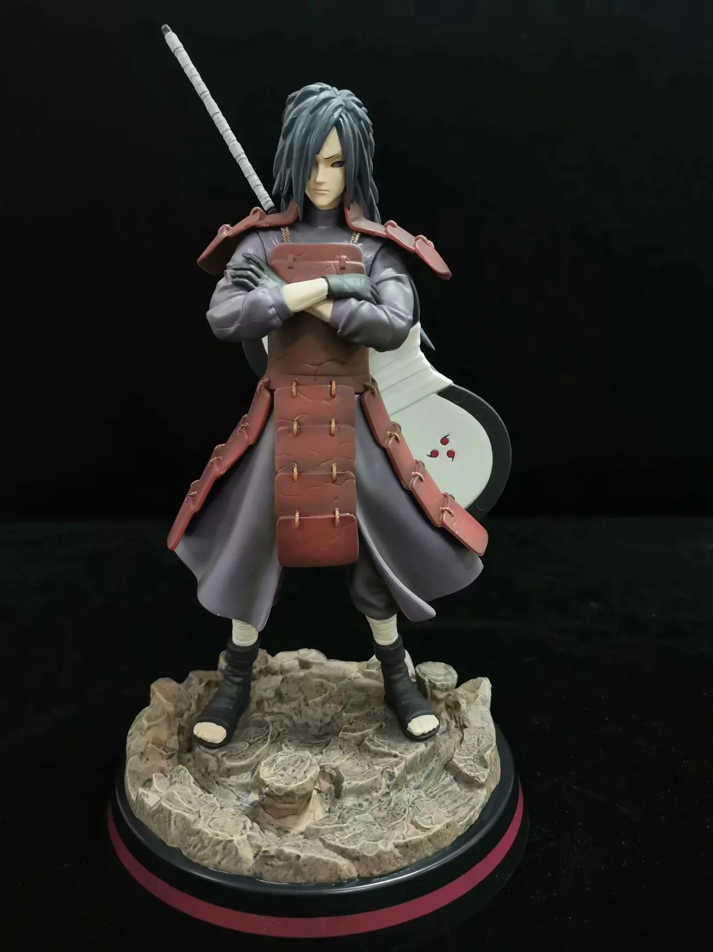 GK Наруто 2nd Uchiha Madara Рисунок ПВХ кукла модель игрушки украшения 32 см статуя |