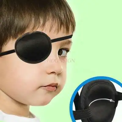 

2 Pcs Child Amblyopia Eye Patch Occlusion Medical Obscure Astigmatism Training Eyeshade Amblyopia Eye Patches Cosplay Pirate