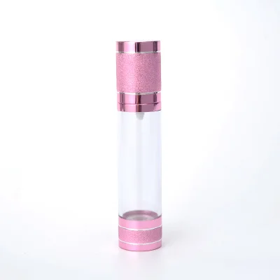 5pcs/lot 15ml 30ml 50ml Luxury rose red Empty Airless Pump bottles Mini Portable Vacuum Cosmetic Lotion Treatment Travel bottle | Красота и