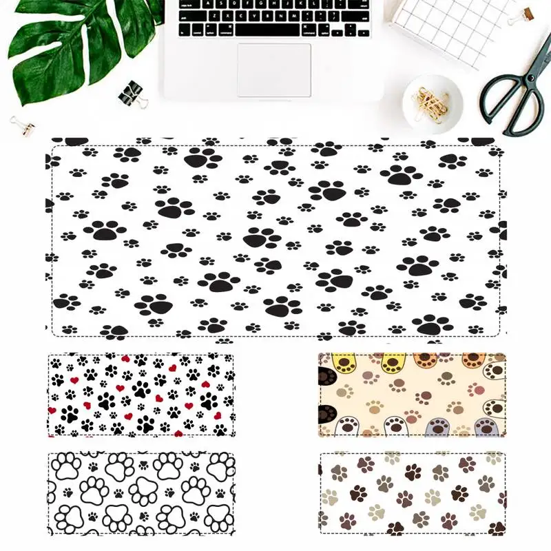 

Accessories Puppy paws Gaming Mouse Pad PC Laptop Gamer Mousepad Anime Antislip Mat Keyboard Desk Mat For Overwatch/CS GO