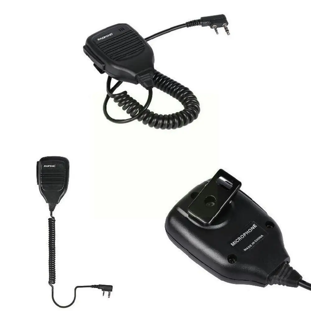 

Портативная портативная рация с микрофоном Подходит для Baofeng UV-5R BF888S динамик рация N2E6