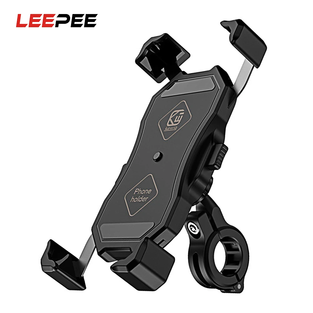 

Держатель-подставка LEEPEE на руль для iPhone, универсальный кронштейн для телефона, для мотоцикла, велосипеда, Samsung