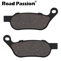 road passion motorcycle rear brake pads for harley flstn softail deluxe 2008 2017 flstc heritage softail classic 2008 2017