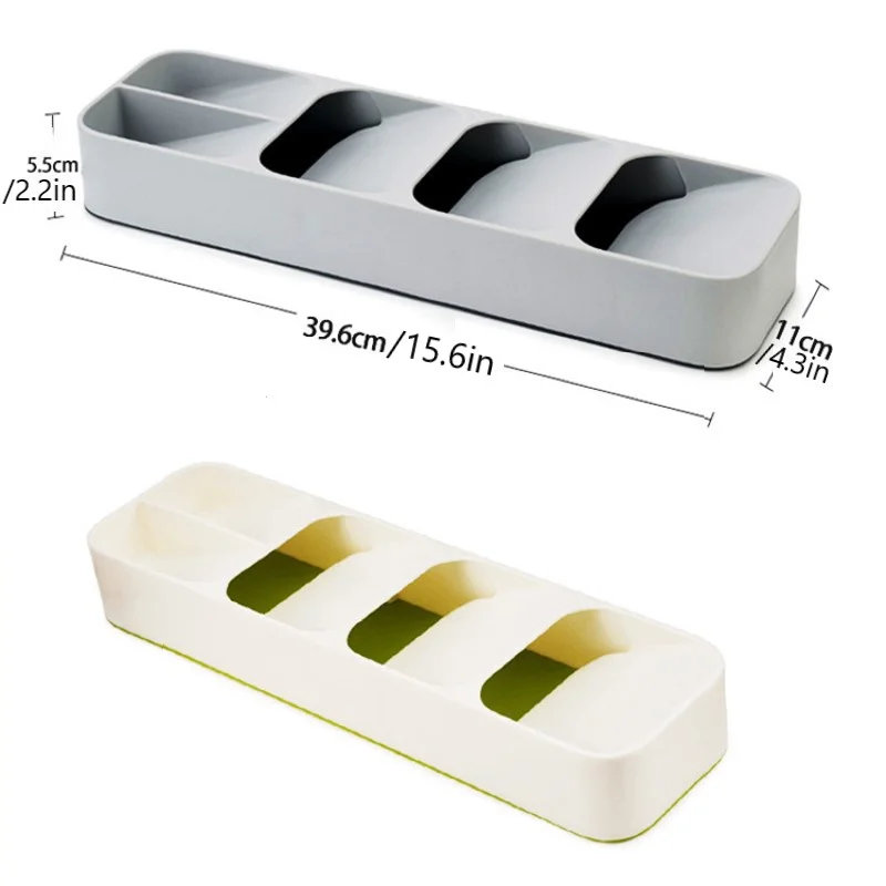 

New Cutlery Storage Box Knife Block Holder Drawer Knives Fork Spoons Storage Rack Knife Stand Cabinet Tray Kitchen Organizer