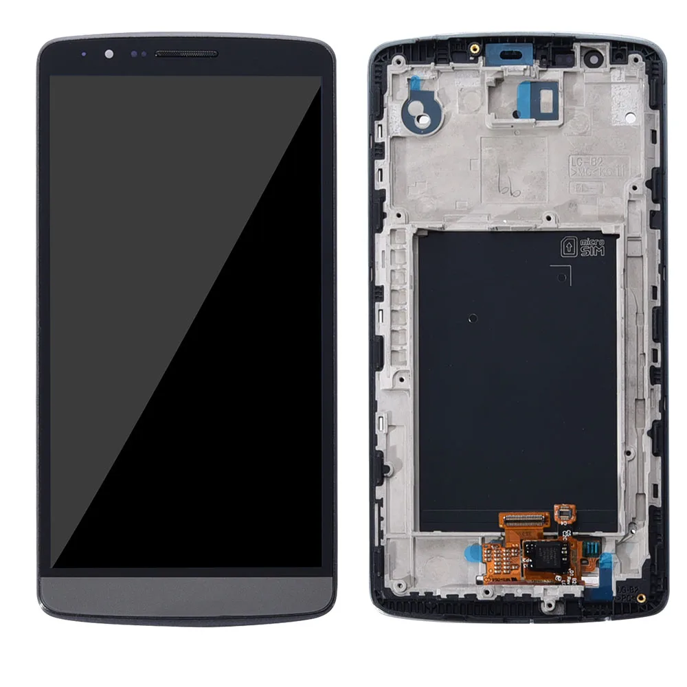 AAA + 5 &quotэкран для LG G3 D850 ЖК дисплей с сенсорным экраном дигитайзер комплект замены