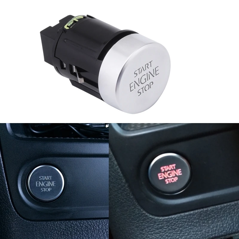 Car Engine Start Stop Button Switch for Tiguan 2008-2016 Sharan 2011-2016 7N 5N0959839 5N0 959 839 | Switches &amp Relays