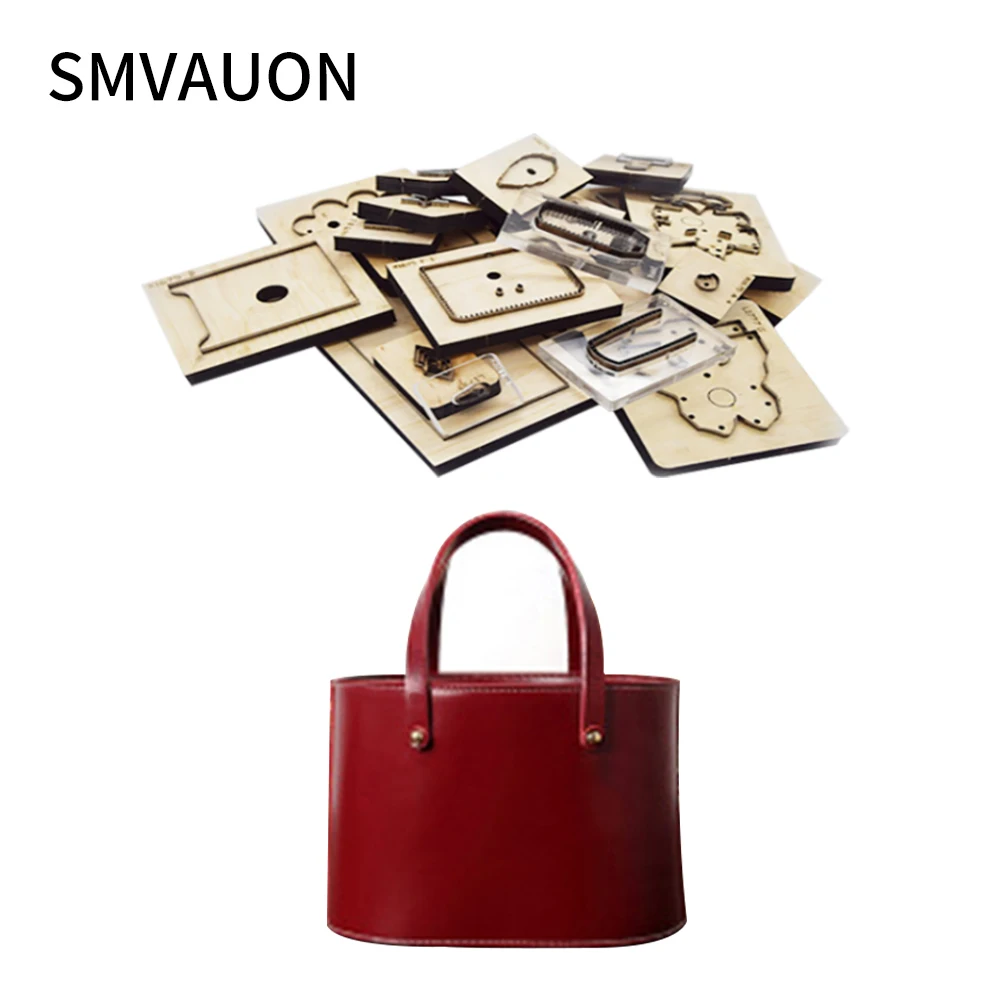 

Кожаные инструменты, деревянная форма для бумажника «сделай сам», новая японская стальная Индивидуальная сумка через плечо, подходит для в...