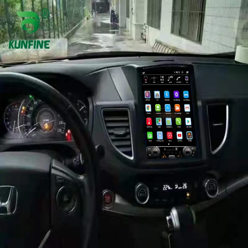 Экран Tesla Восьмиядерный 4 Гб RAM 64GM ROM Android 10 0 автомобильный DVD GPS плеер Deckless Car Stereo для