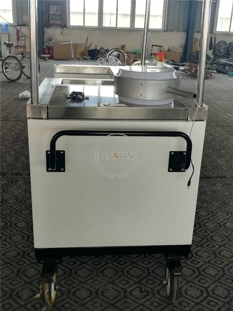 Новый стиль hotdog фургон для фаст фургона ручной велосипед киоск трехколесная