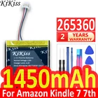 Аккумулятор емкостью 1450 мАч для Amazon Kindle 7 7-го поколения, 6 дюймов, E-Reader WP63GW 265360 58-000083 58-000151