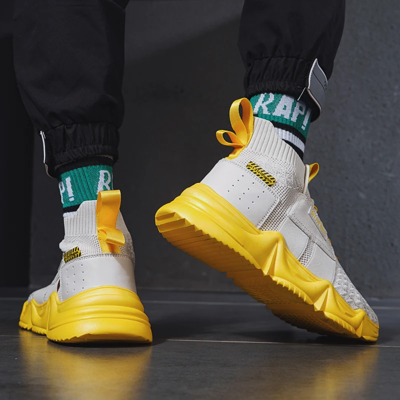 Мужские высокие кроссовки Обувь для скейтбординга Спортивная обувь