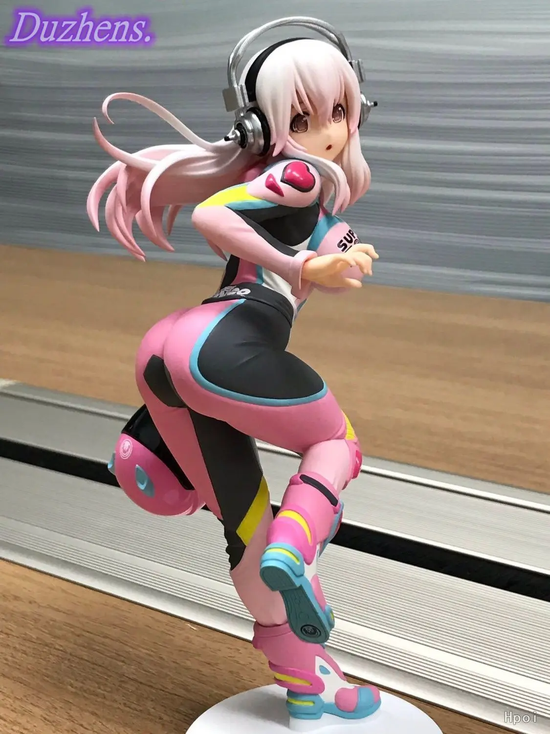 

Original Japanes Anime figure SUPER SONICO uniform PVC Action Figure Anime Figure Model Toys Figure Collection Doll Gift
