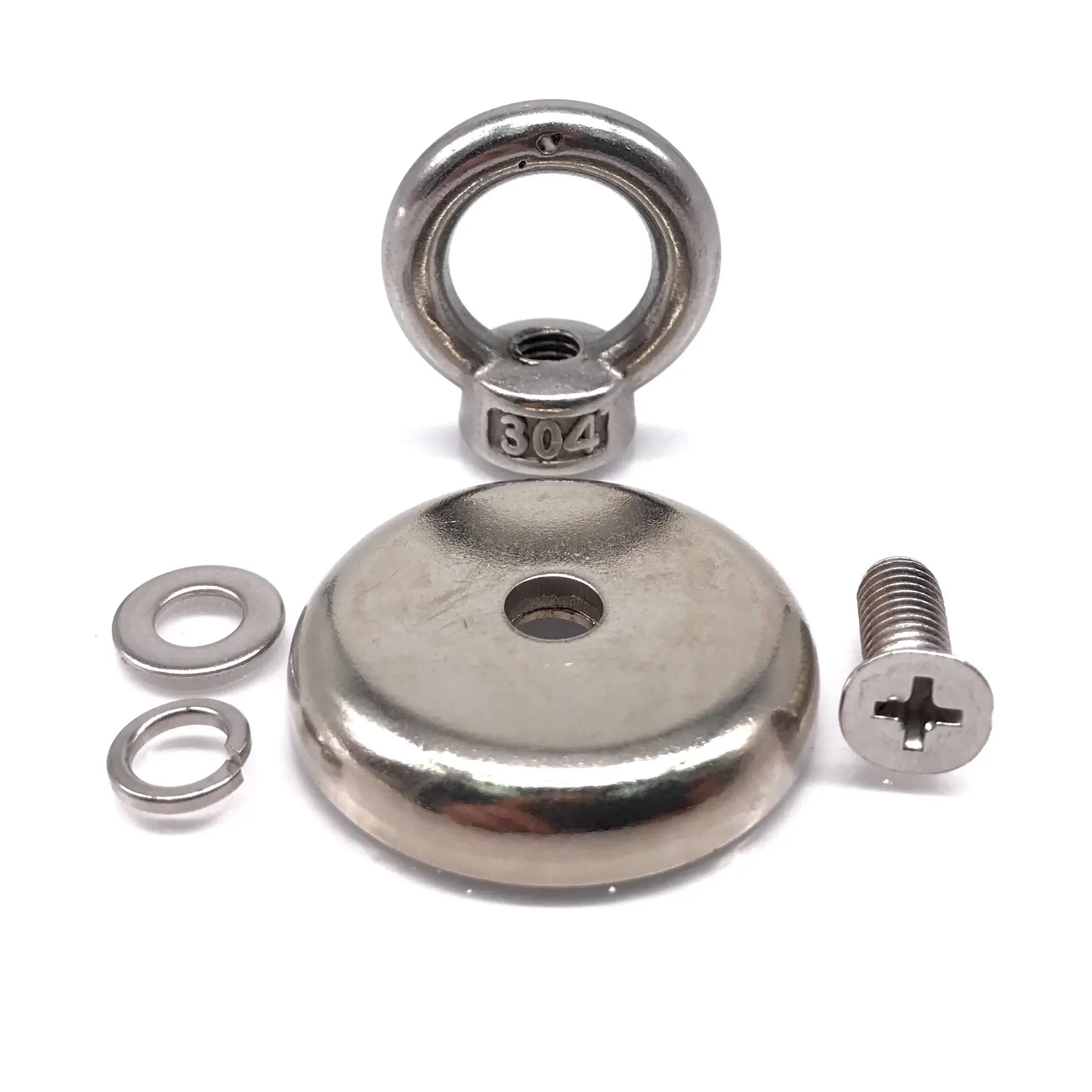 1 шт. неодимовый магнитный держатель с кольцевым рыболовным снаряжением 20 кг