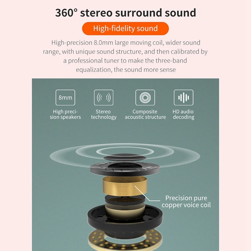 

Bluetooth Wireless Headphone 9D Stereo Sports Bluetooth Earphones LED Display Bluetooth Headset Microphone Headset