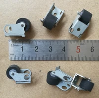 6pieceslot wheel d9mm pressure belt wheel pulley recorder movement accessories