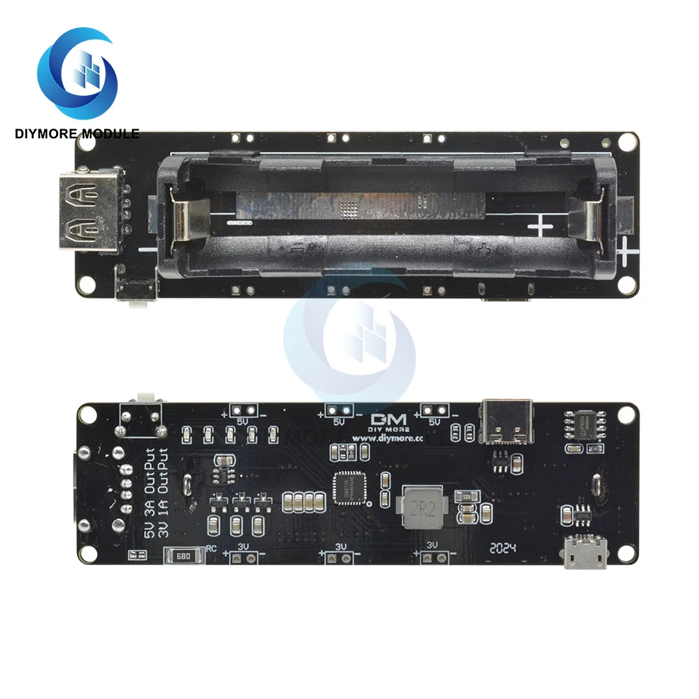 Micro USB 18650 Защитная плата для зарядки аккумулятора V3 3 В/1A 5 В/2A Тип-A зарядный модуль