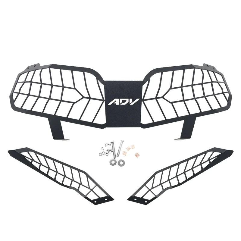 

Защита для передней фары мотоцикла решетка гриля Защитная крышка для HONDA ADV150 ADV 150 2019-2020