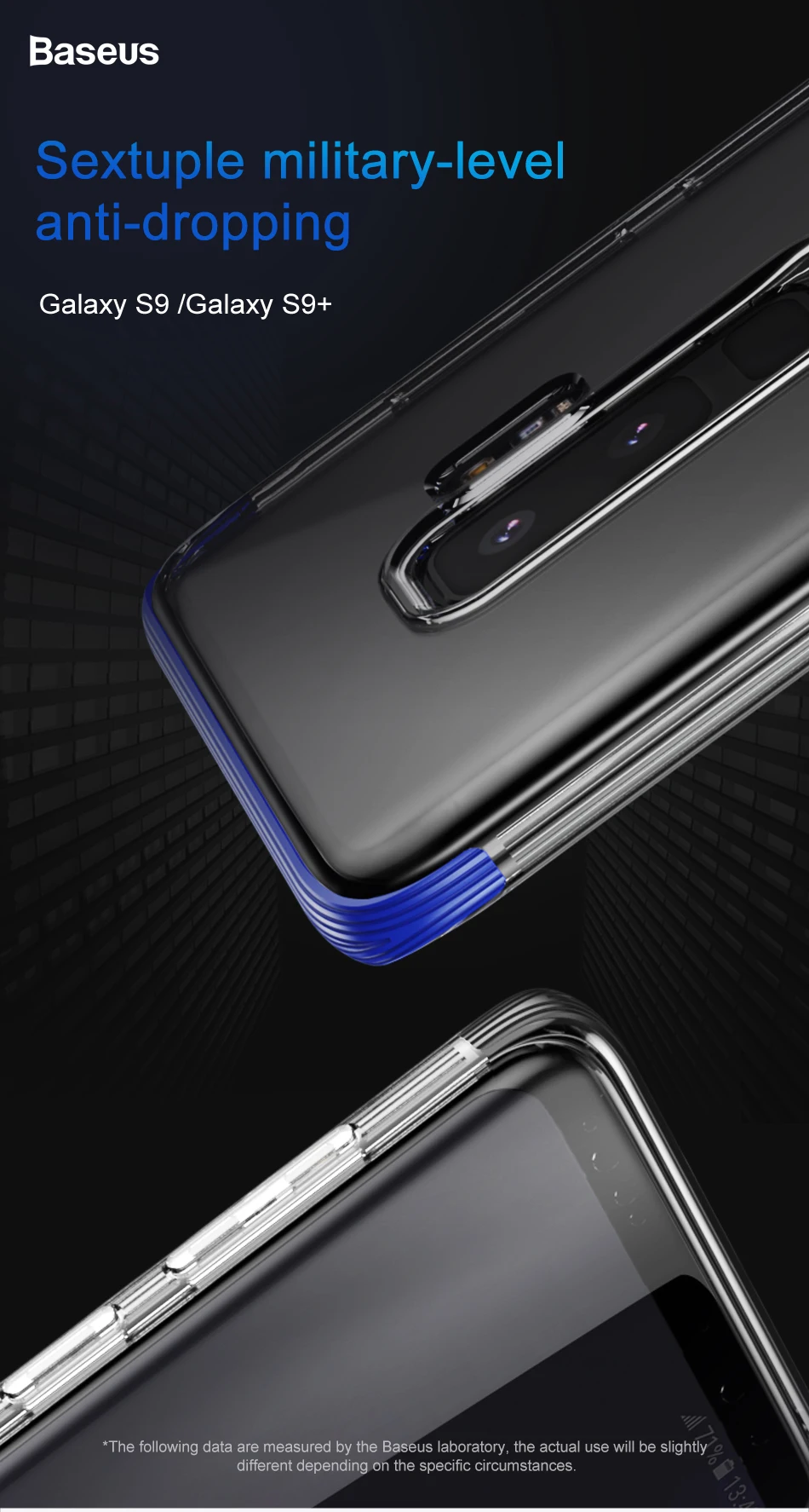 Чехол Baseus для samsung Galaxy S9 Plus, ультра тонкий прозрачный мягкий силиконовый чехол из ТПУ для samsung S9 S9Plus, чехлы