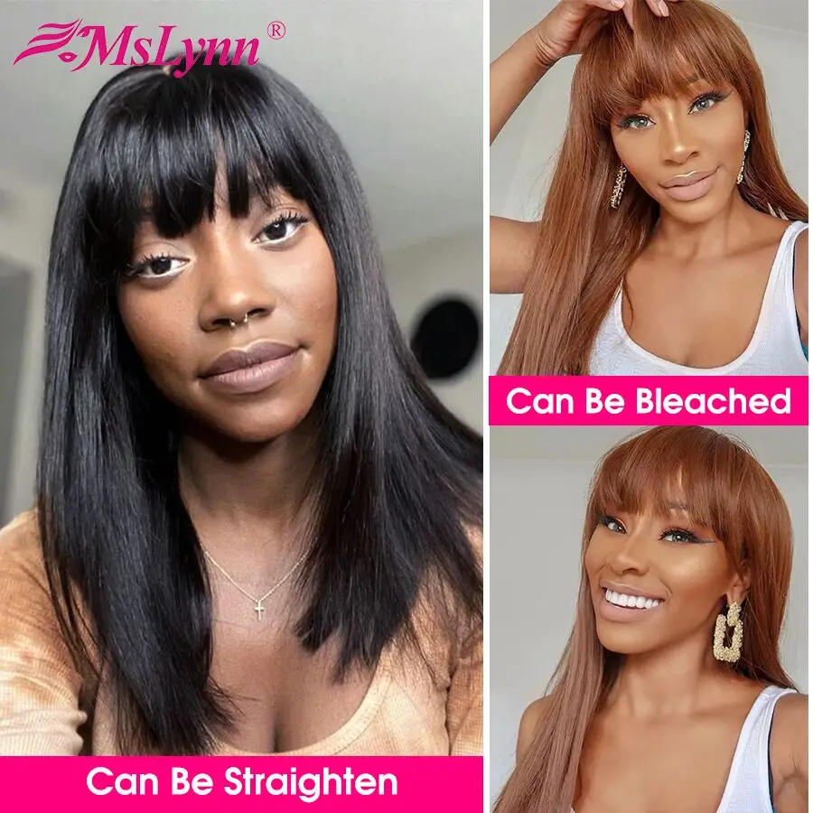 Прямые парики из перуанских человеческих волос 4x13 на шнурках для черных женщин