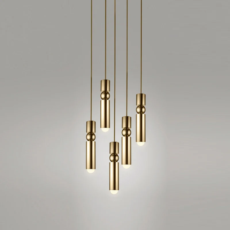 Скандинавский минималистичный GU10 светодиодный подвесной светильник с одной